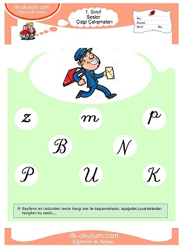 Çocuklar İçin P Sesi Çalışma Sayfaları 